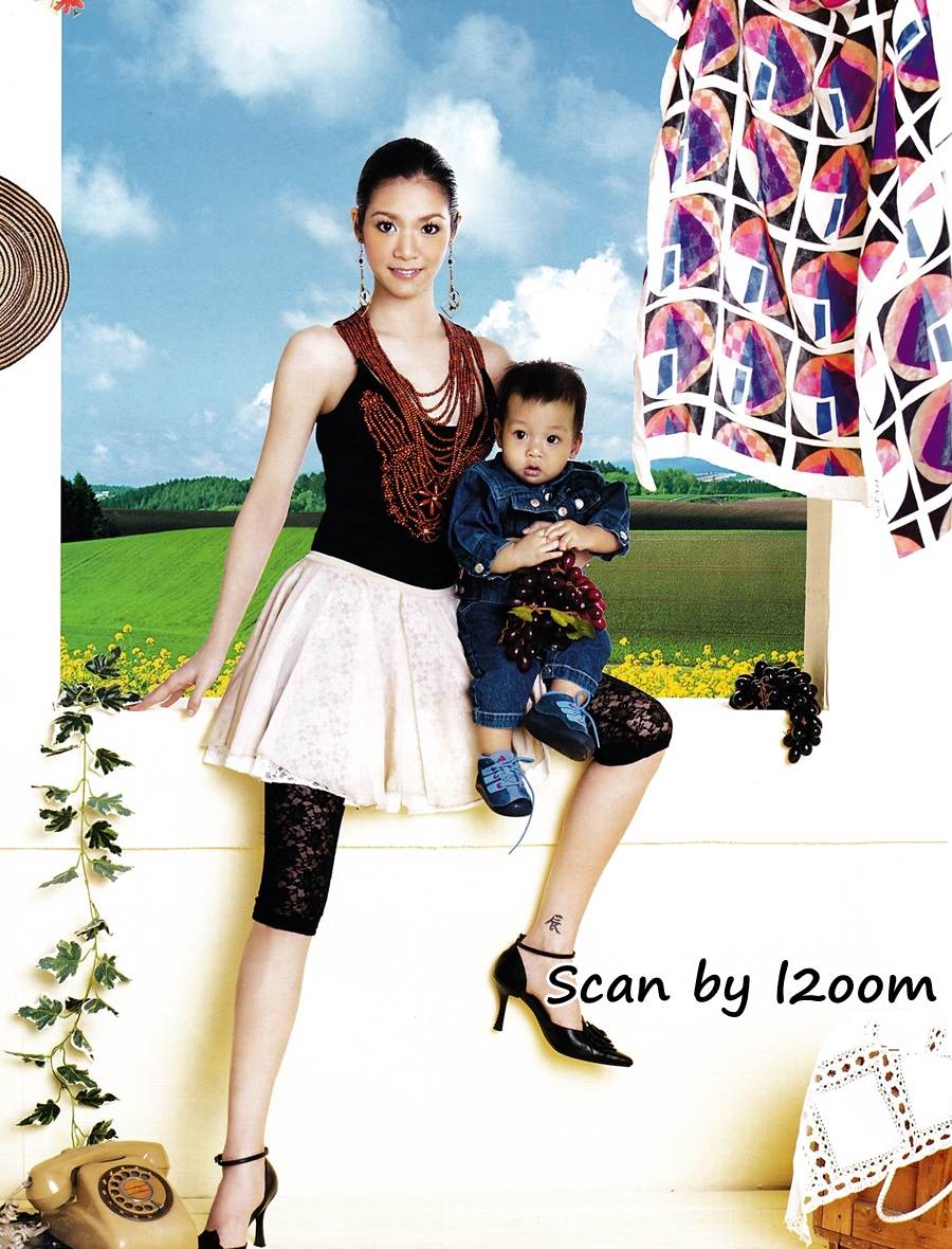 (วันวาน) นุ๊ก สุทธิดา & น้องปิ๊ปโป้ @ นิตยสาร ทีวีอินไซด์ ปีที่ 3 ฉบับที่ 108 สิงหาคม 2548