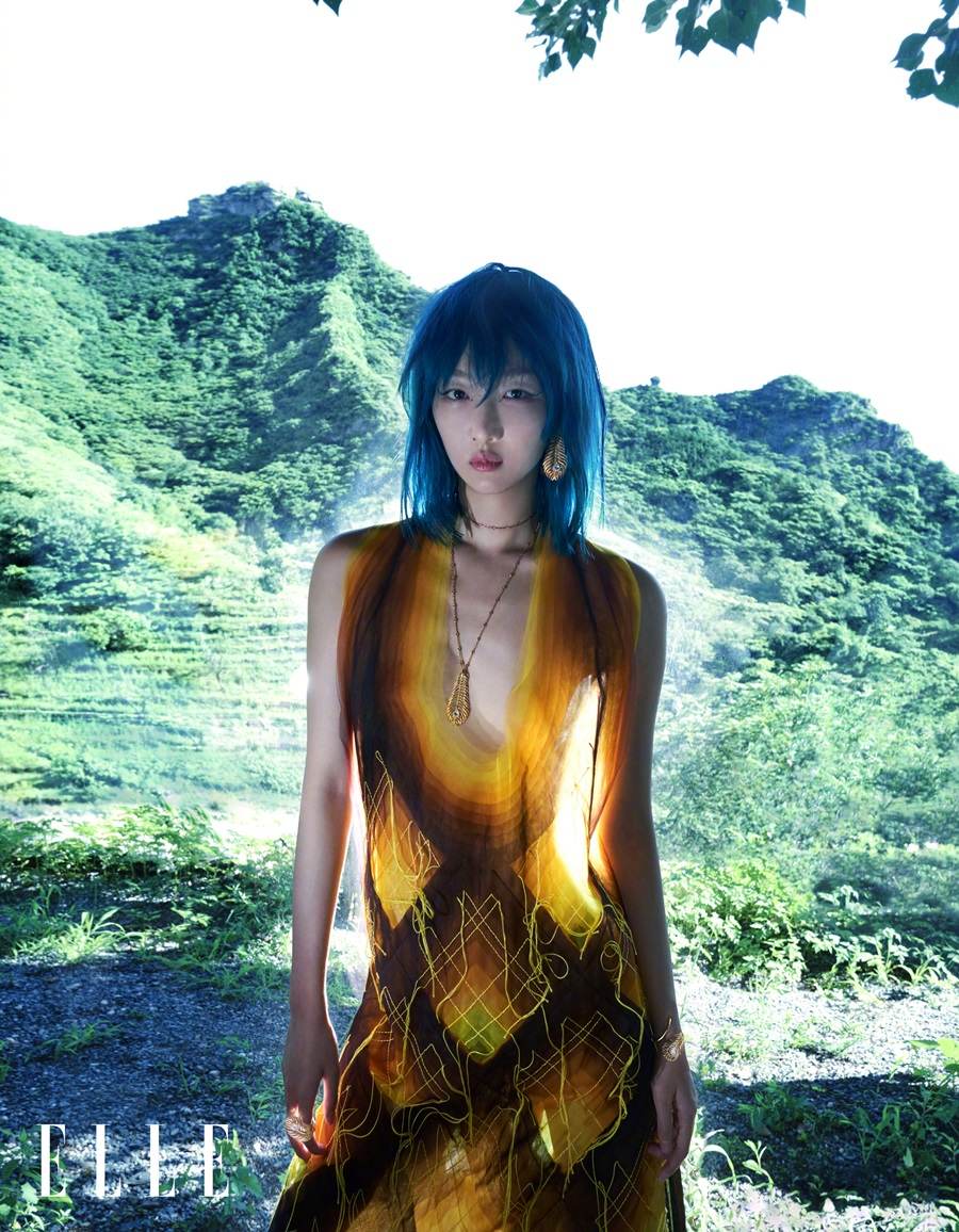 Zhou Dongyu @ ELLE China September 2022