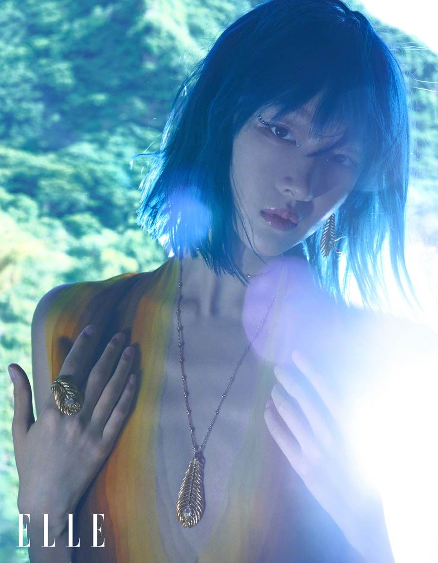 Zhou Dongyu @ ELLE China September 2022