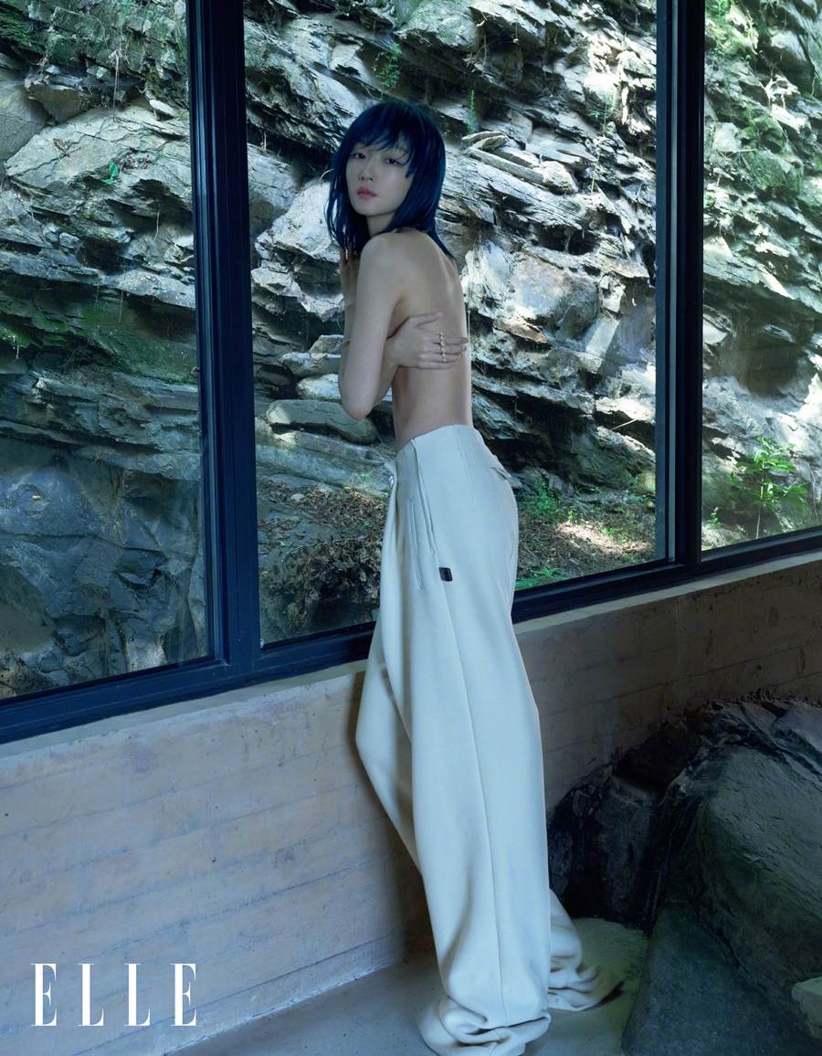 Zhou Dongyu @ ELLE China September 2022