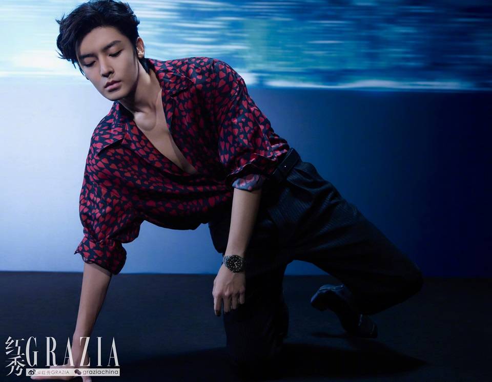 Hou Minghao @ Grazia China August 2022