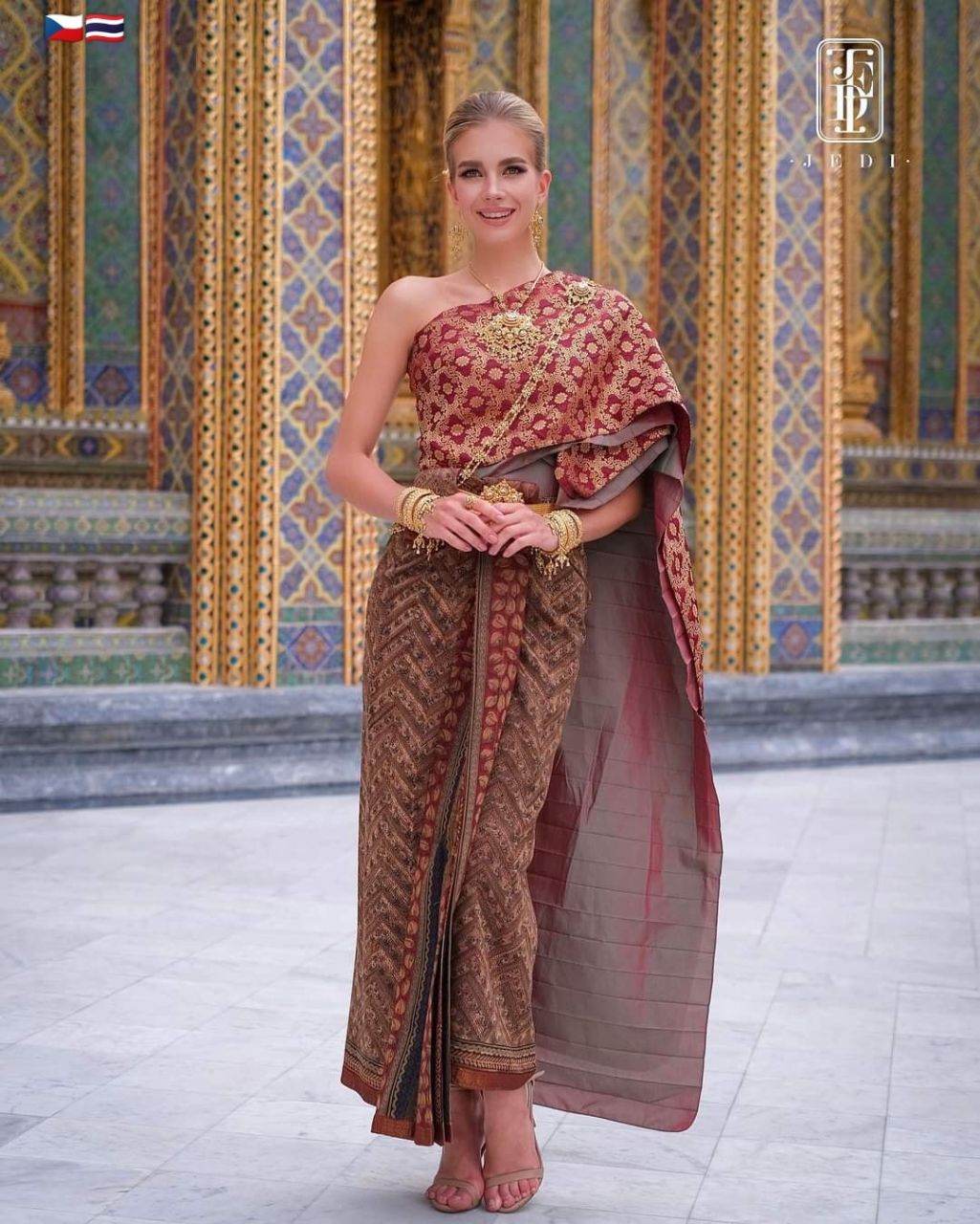 Miss Grand Czech Republic in Traditional Dress | THAILAND 🇹🇭