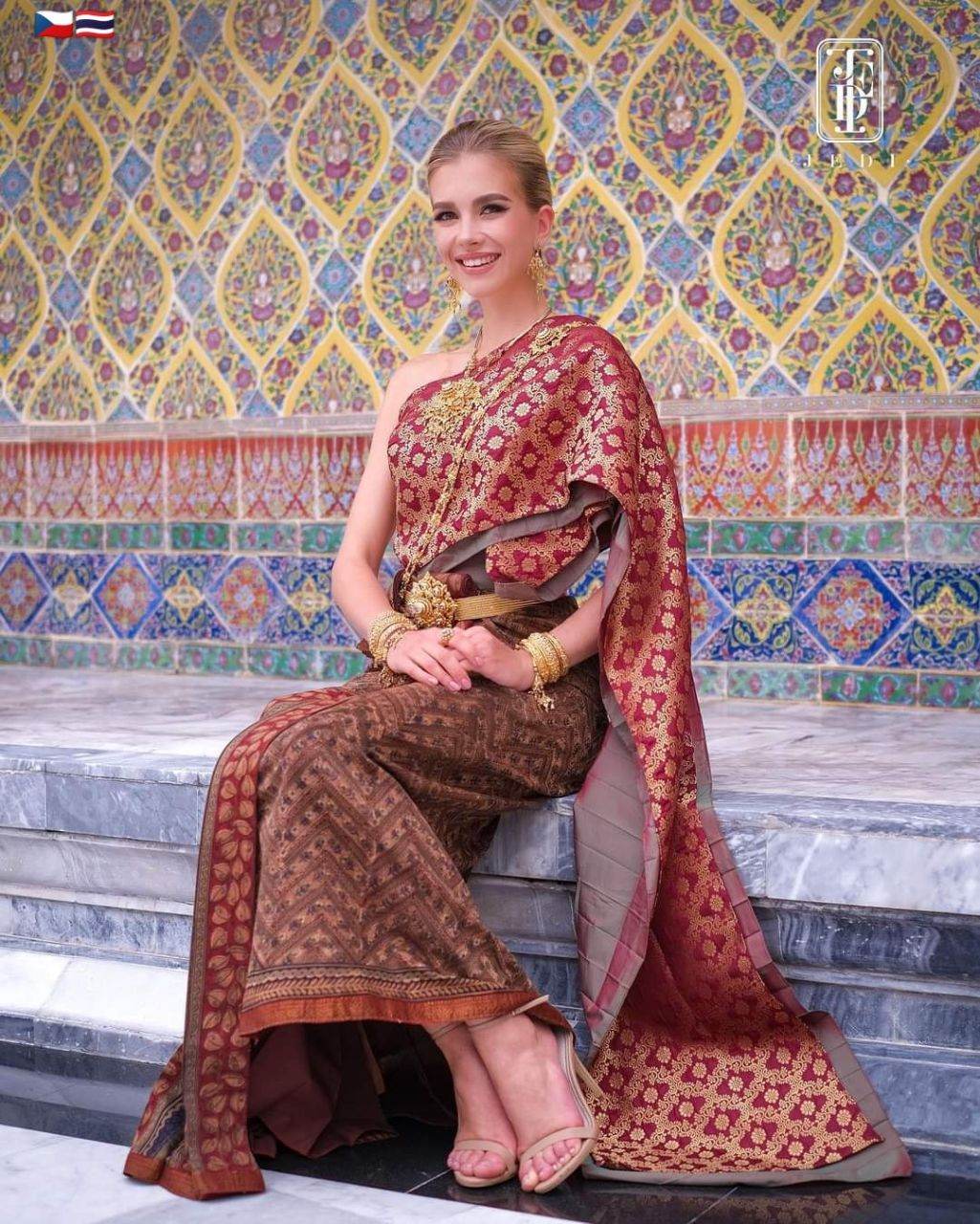 Miss Grand Czech Republic in Traditional Dress | THAILAND 🇹🇭