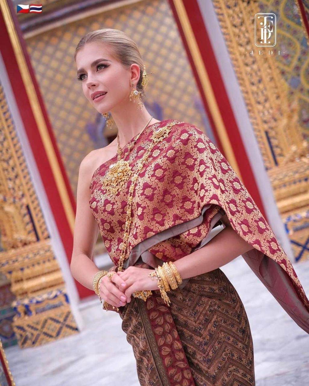 Miss Grand Czech Republic in Traditional Dress | THAILAND 🇹🇭