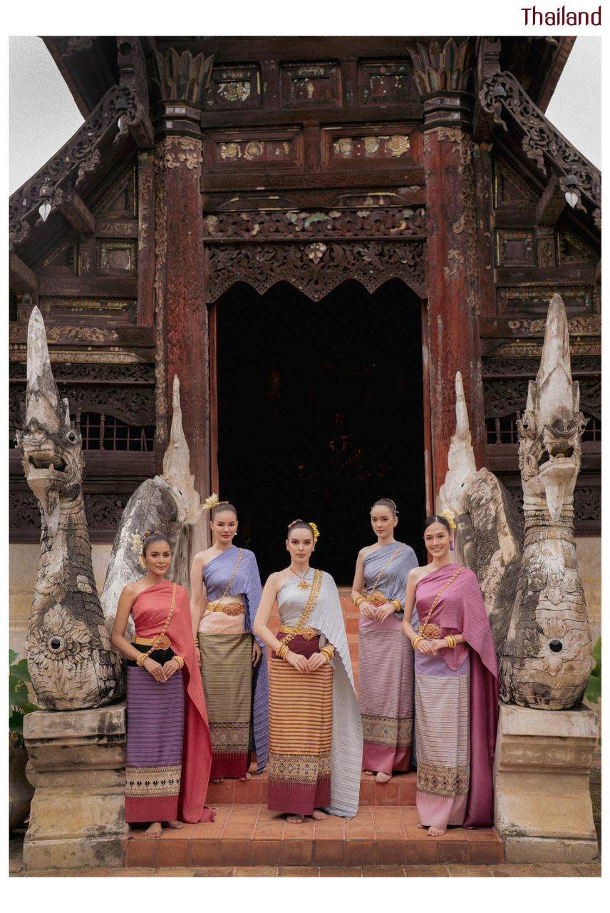 Lanna Traditional Costume by Miss Thailand 2022 Team | THAILAND 🇹🇭