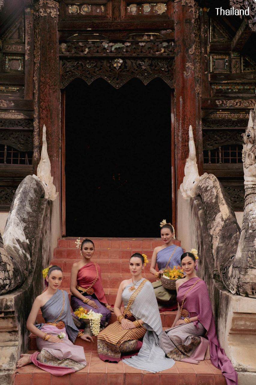 Lanna Traditional Costume by Miss Thailand 2022 Team | THAILAND 🇹🇭