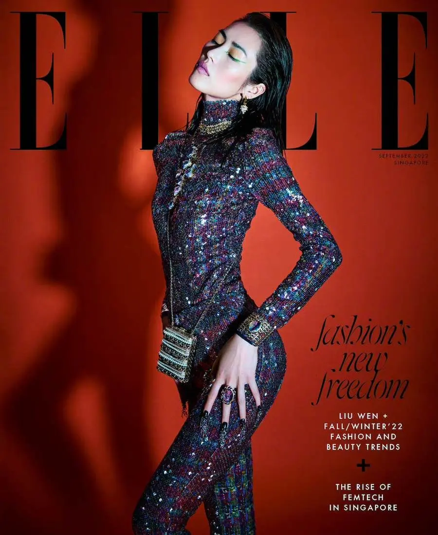 Liu Wen @ ELLE Singapore September 2022