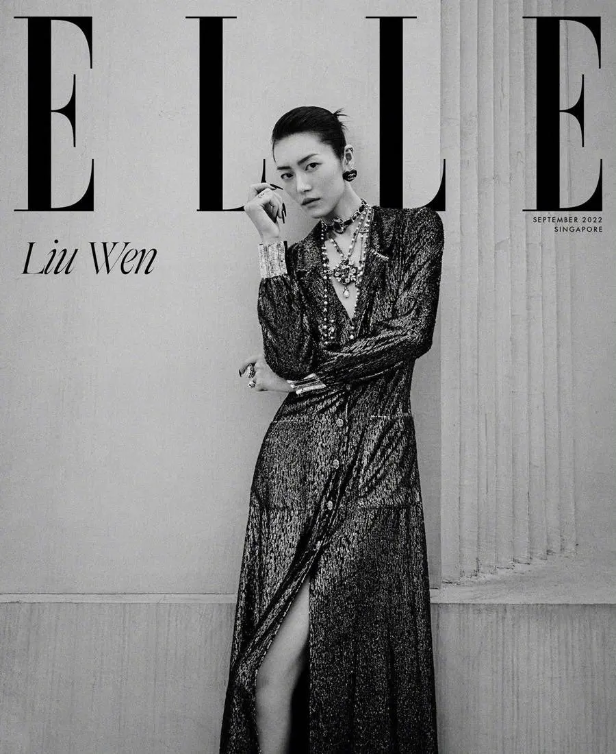 Liu Wen @ ELLE Singapore September 2022