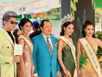 faydolce พิธีกรสายแฟ รับหน้าที่เป็นพิธีกร Miss canabis Thailand 2022