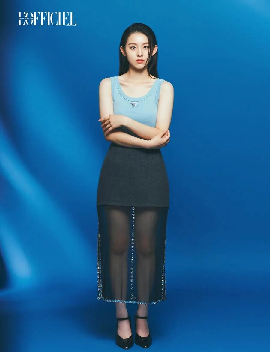 Park Ji Hu @ L'Officiel Singapore August 2022