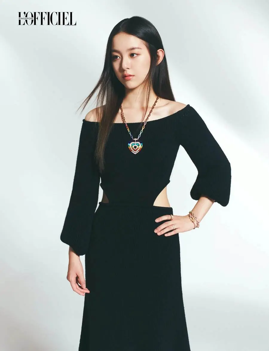 Park Ji Hu @ L'Officiel Singapore August 2022