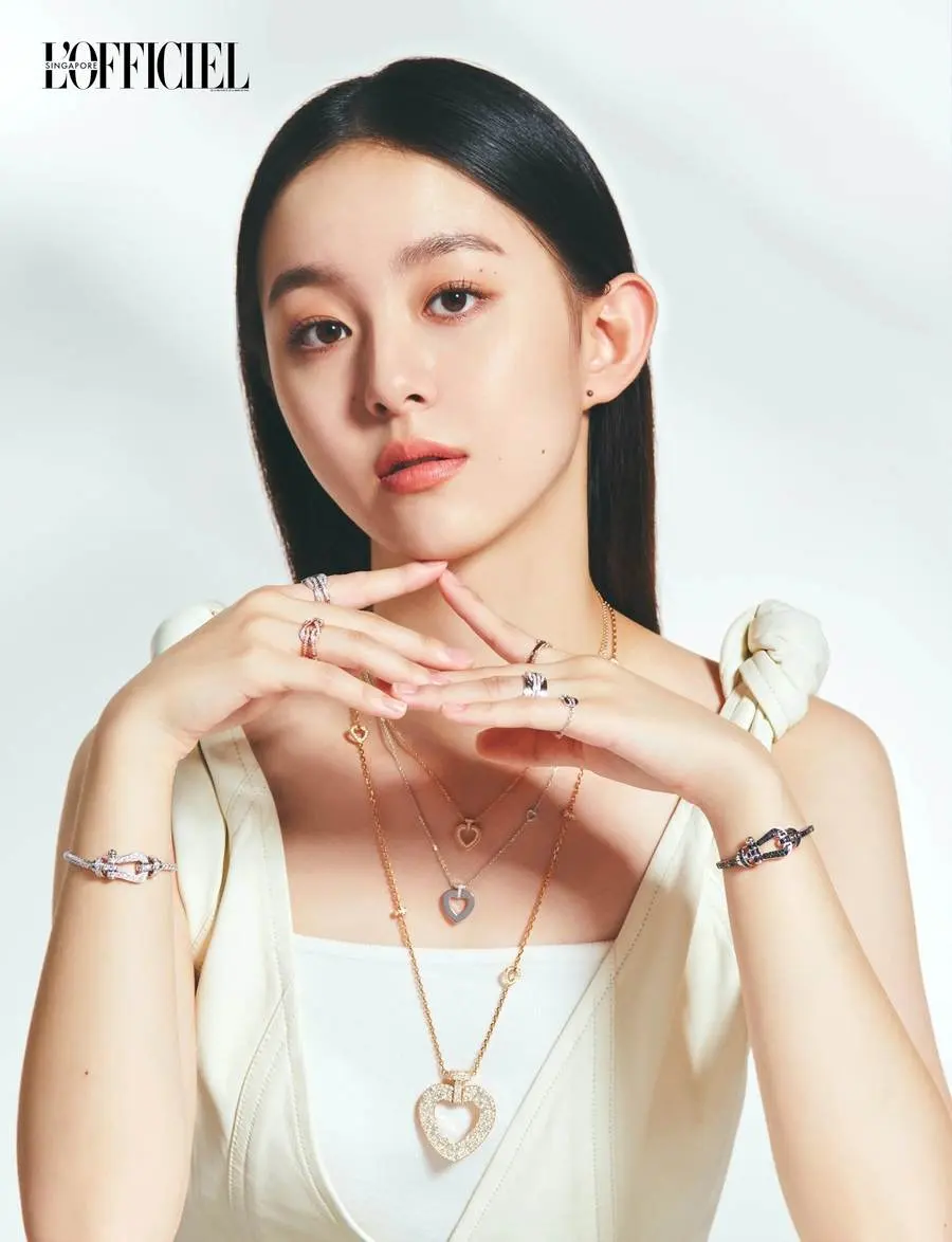 Park Ji Hu @ L'Officiel Singapore August 2022
