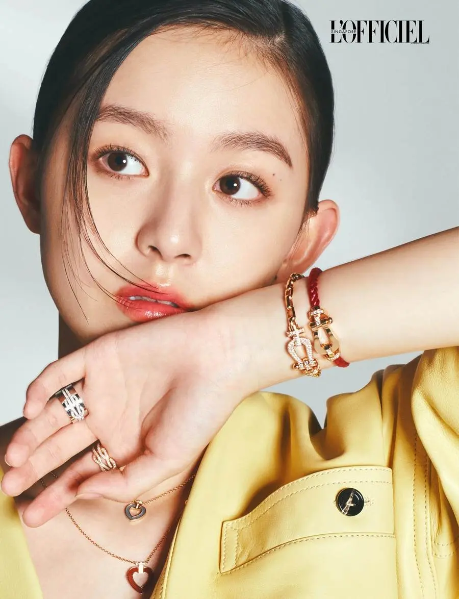 Park Ji Hu @ L'Officiel Singapore August 2022