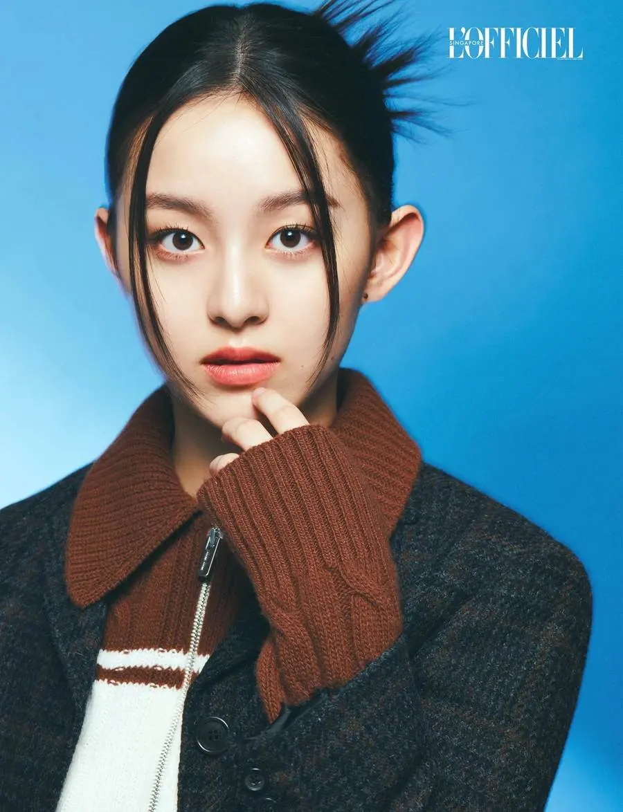 Park Ji Hu @ L'Officiel Singapore August 2022