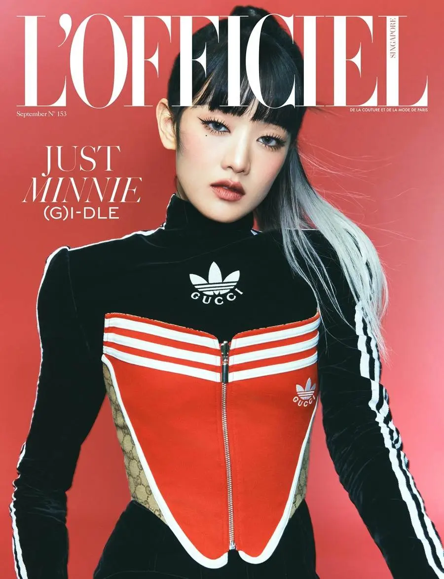 (G)I-dle Minnie @ L'Officiel Singapore September 2022