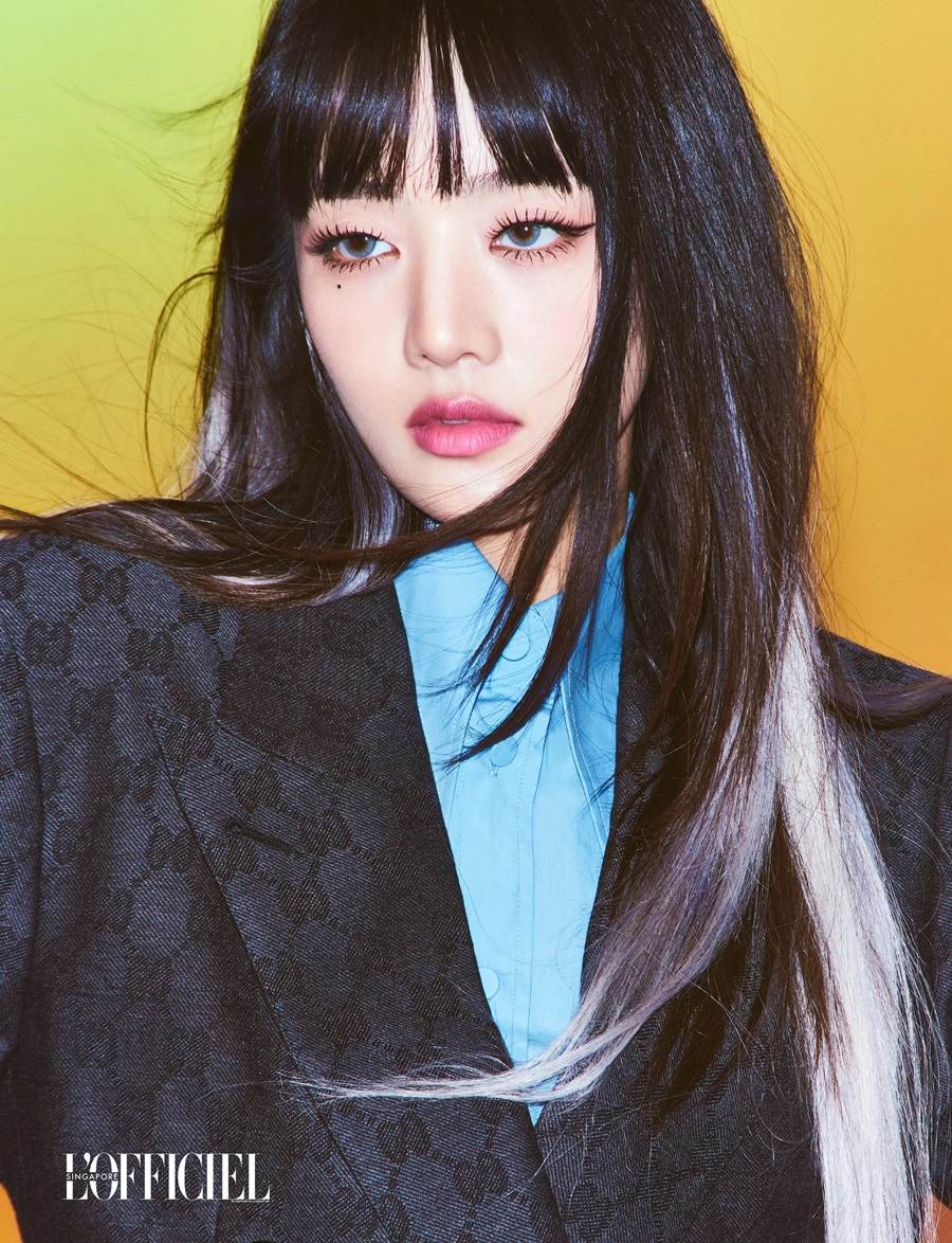 (G)I-dle Minnie @ L'Officiel Singapore September 2022