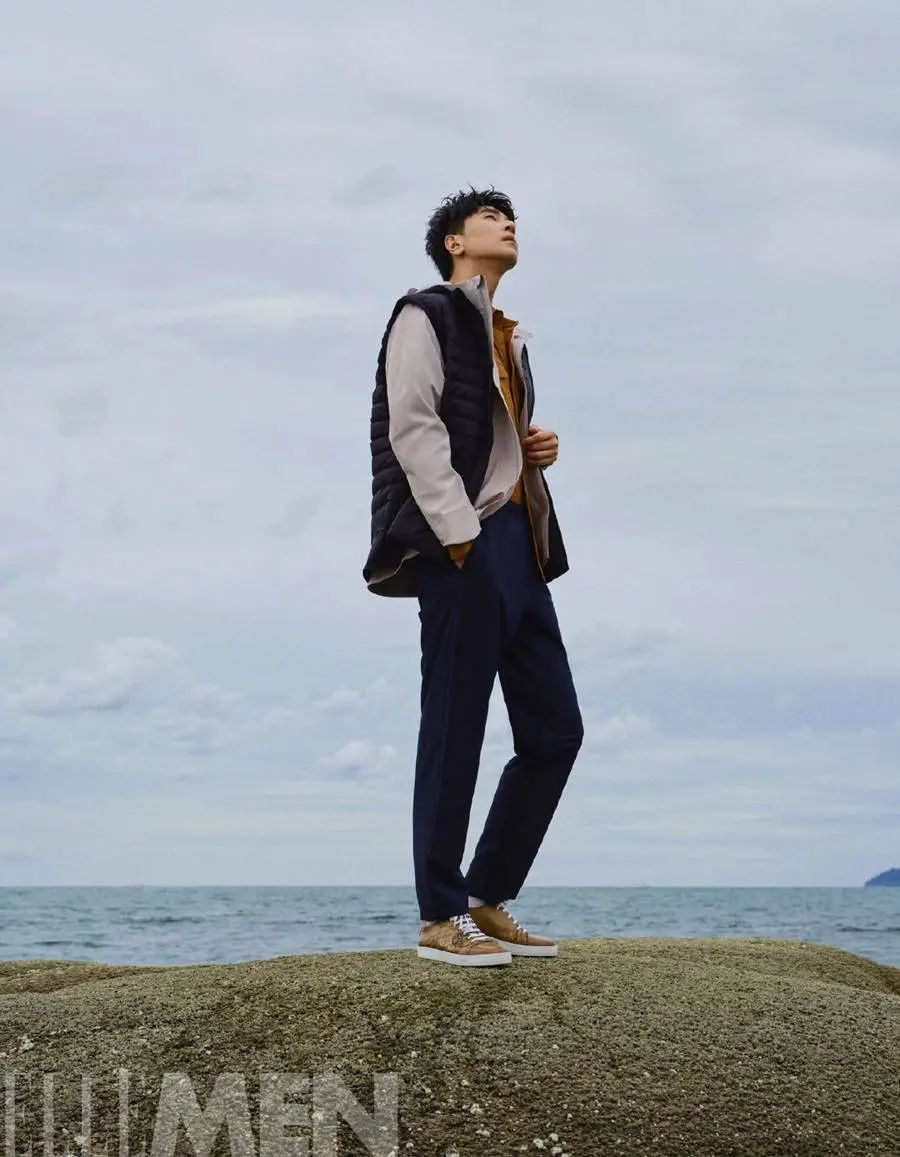Mark Chao @ ELLEMEN China October 2022