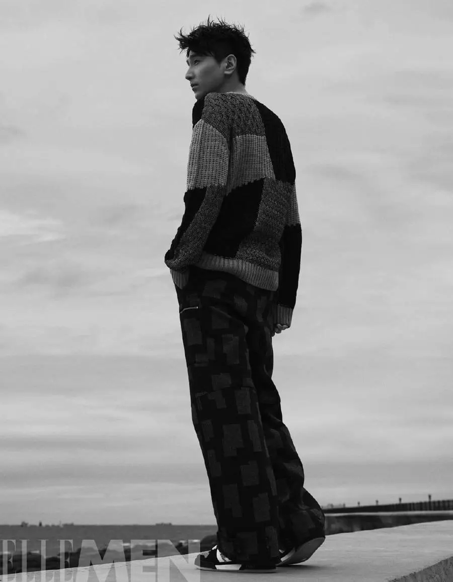 Mark Chao @ ELLEMEN China October 2022