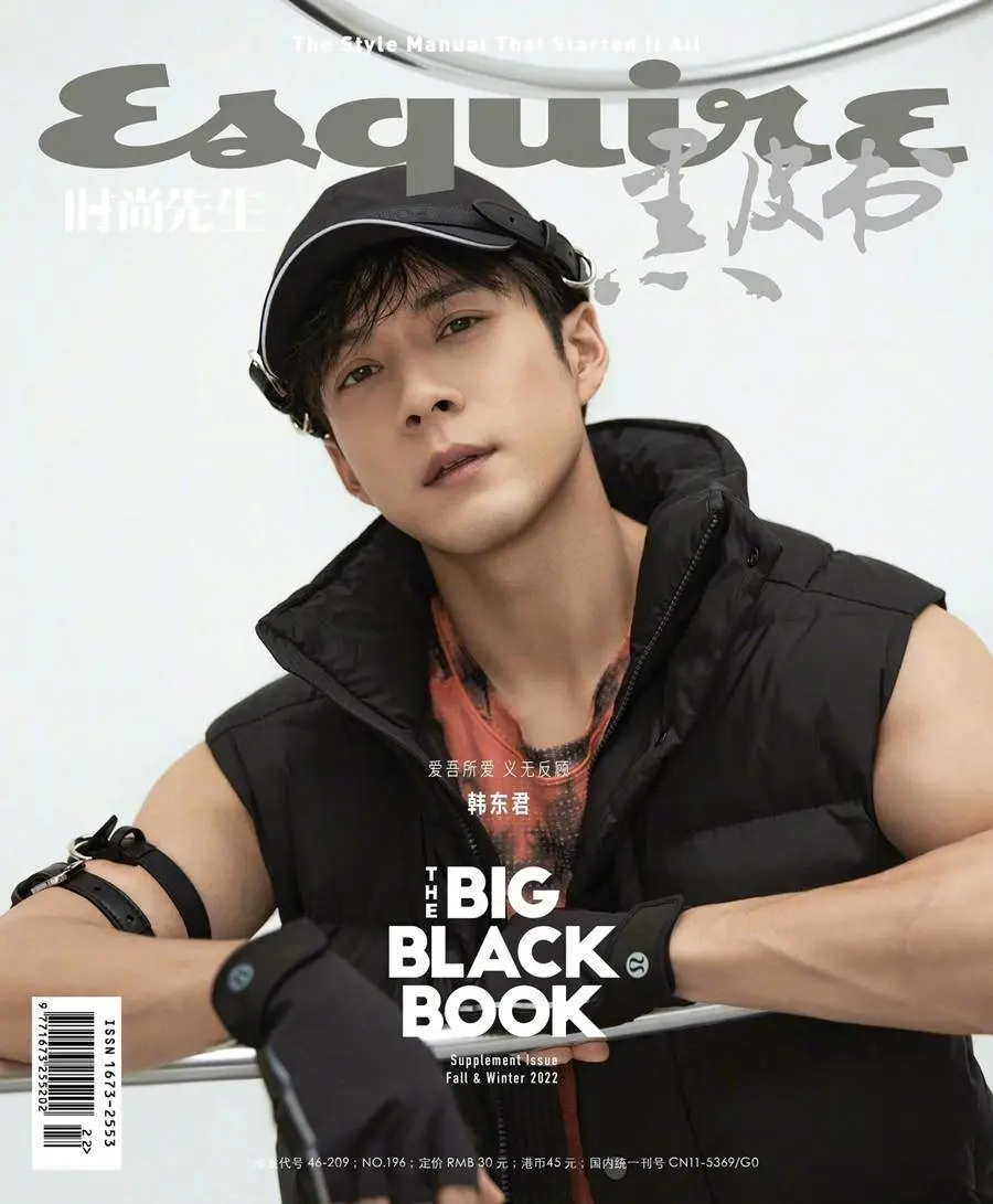 Elvis Han @ Esquire China (The Big Black Book) F/W 2022
