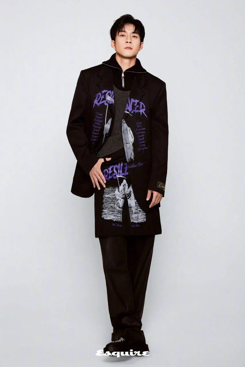 Elvis Han @ Esquire China (The Big Black Book) F/W 2022