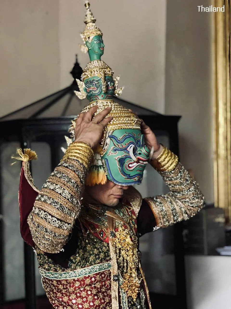 Khon, masked dance drama in Thailand 🇹🇭