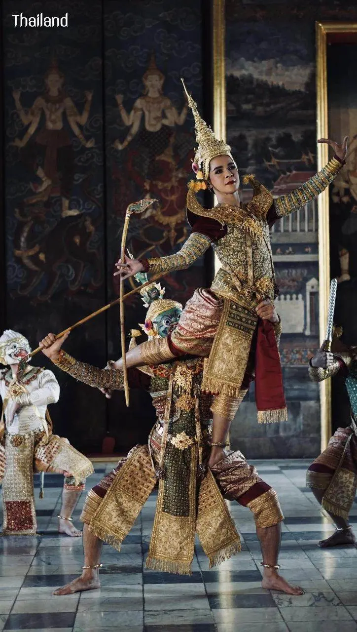 Khon, masked dance drama in Thailand 🇹🇭