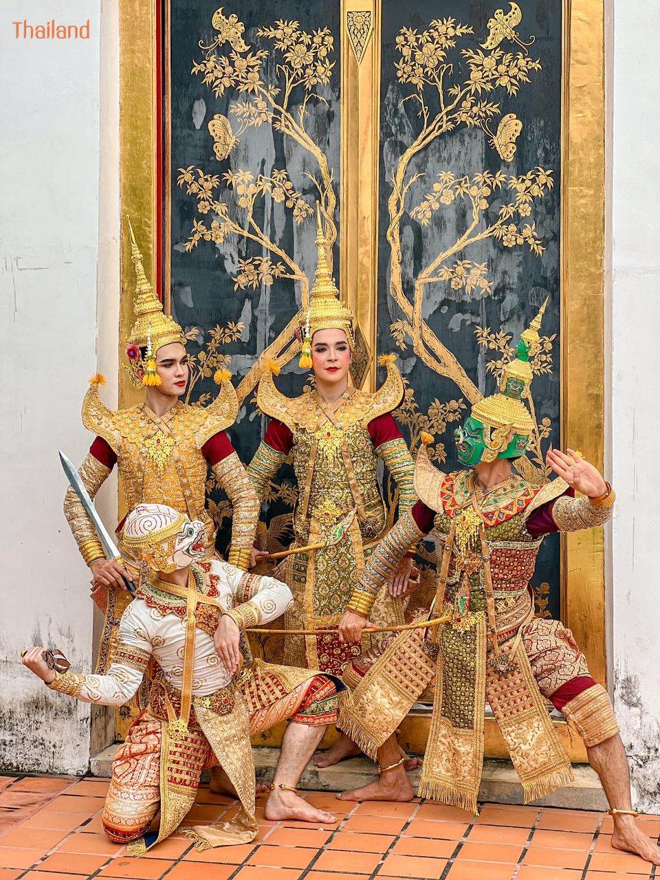 Khon, masked dance drama in Thailand 🇹🇭