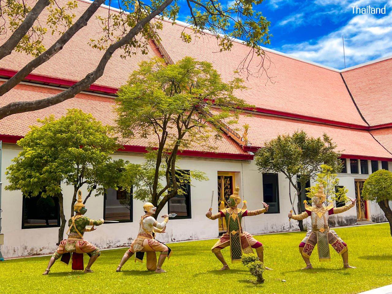 Khon, masked dance drama in Thailand 🇹🇭