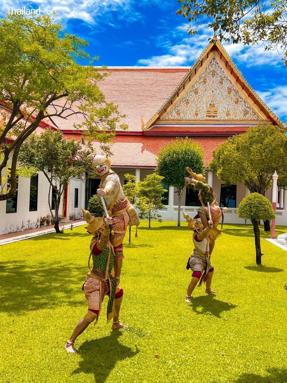 Khon, masked dance drama in Thailand 🇹🇭