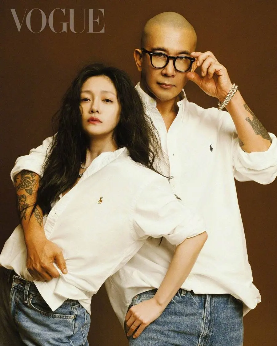Barbie Hsu & DJ Koo @ Vogue Taiwan October 2022