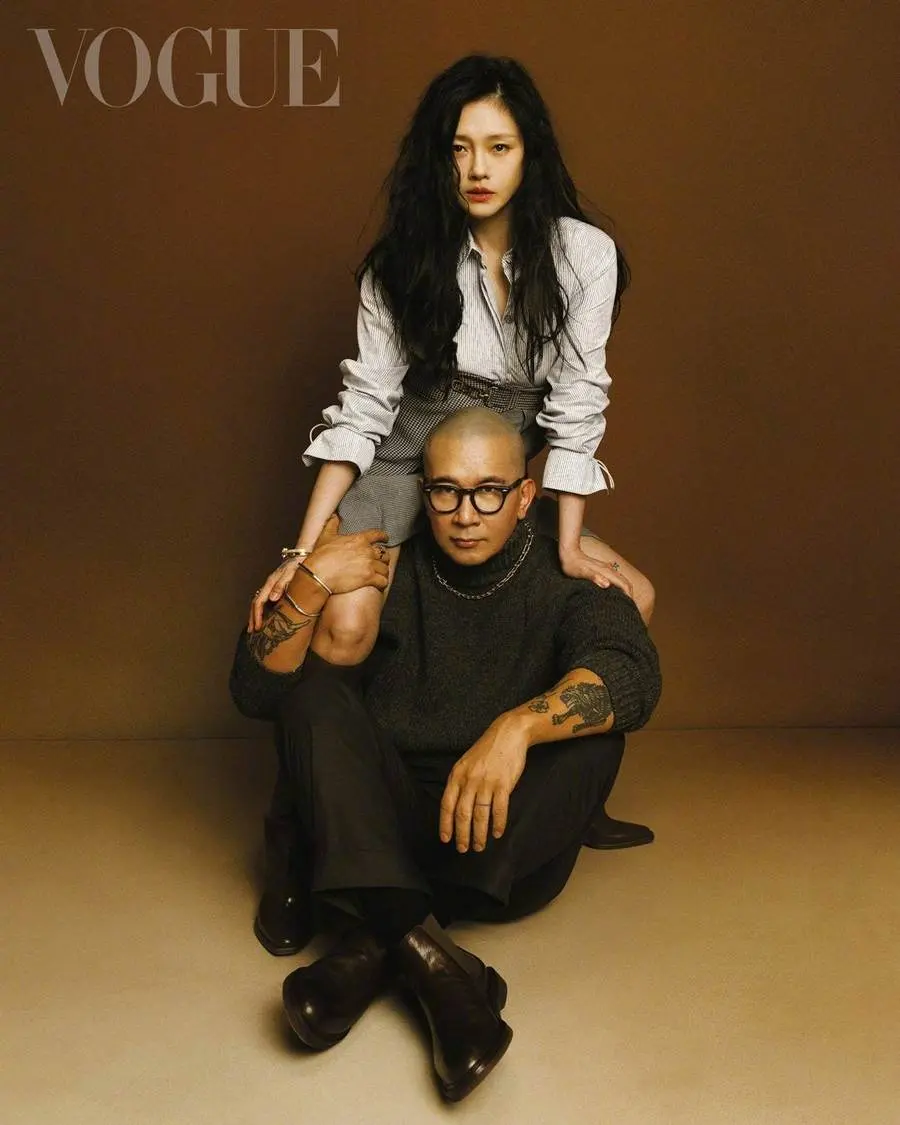 Barbie Hsu & DJ Koo @ Vogue Taiwan October 2022