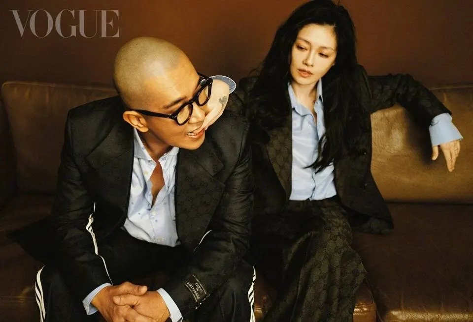 Barbie Hsu & DJ Koo @ Vogue Taiwan October 2022