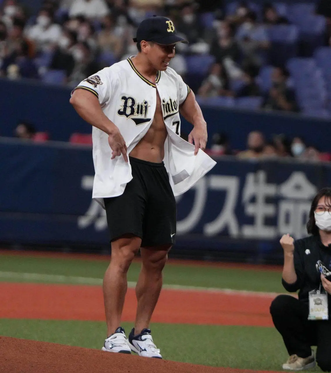 นักกีฬา Baseball โชว์