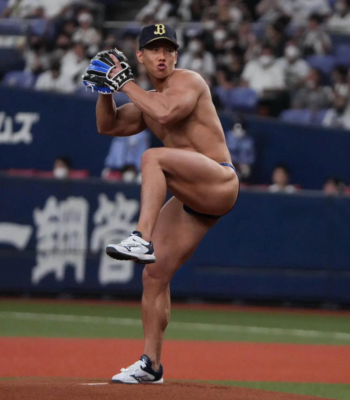 นักกีฬา Baseball โชว์