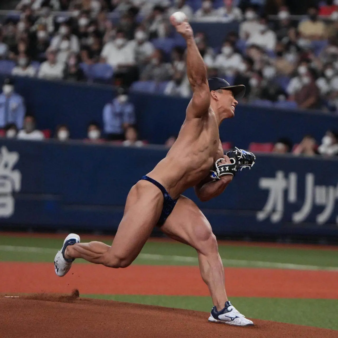 นักกีฬา Baseball โชว์