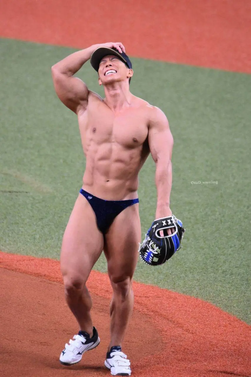 นักกีฬา Baseball โชว์