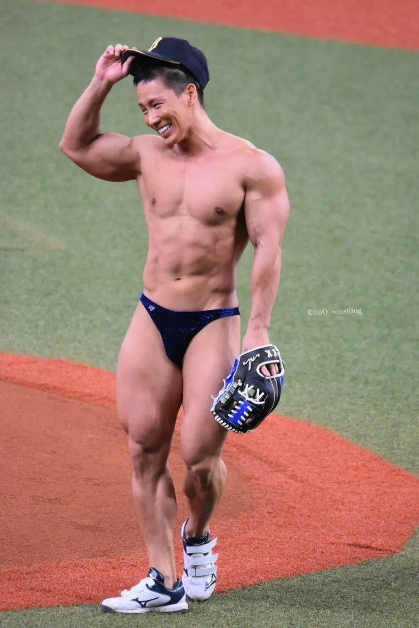 นักกีฬา Baseball โชว์