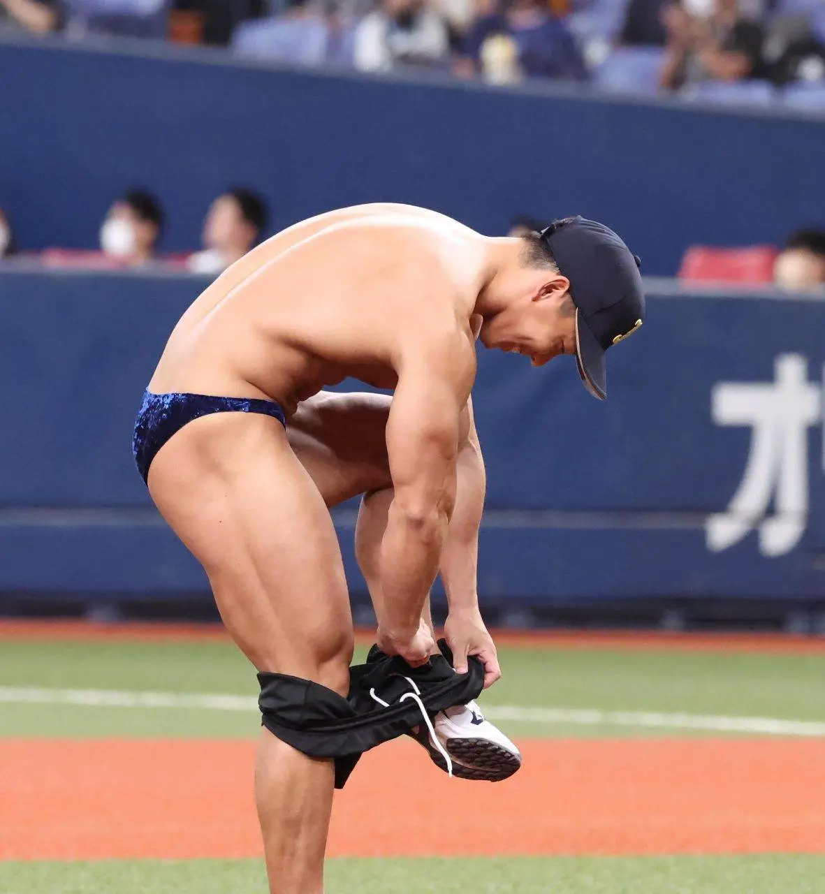 นักกีฬา Baseball โชว์