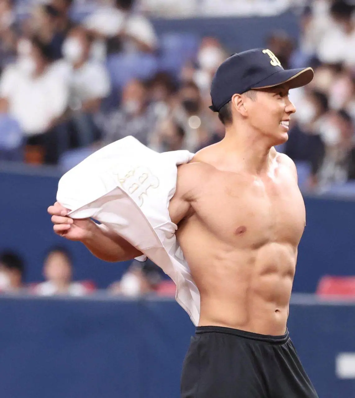 นักกีฬา Baseball โชว์