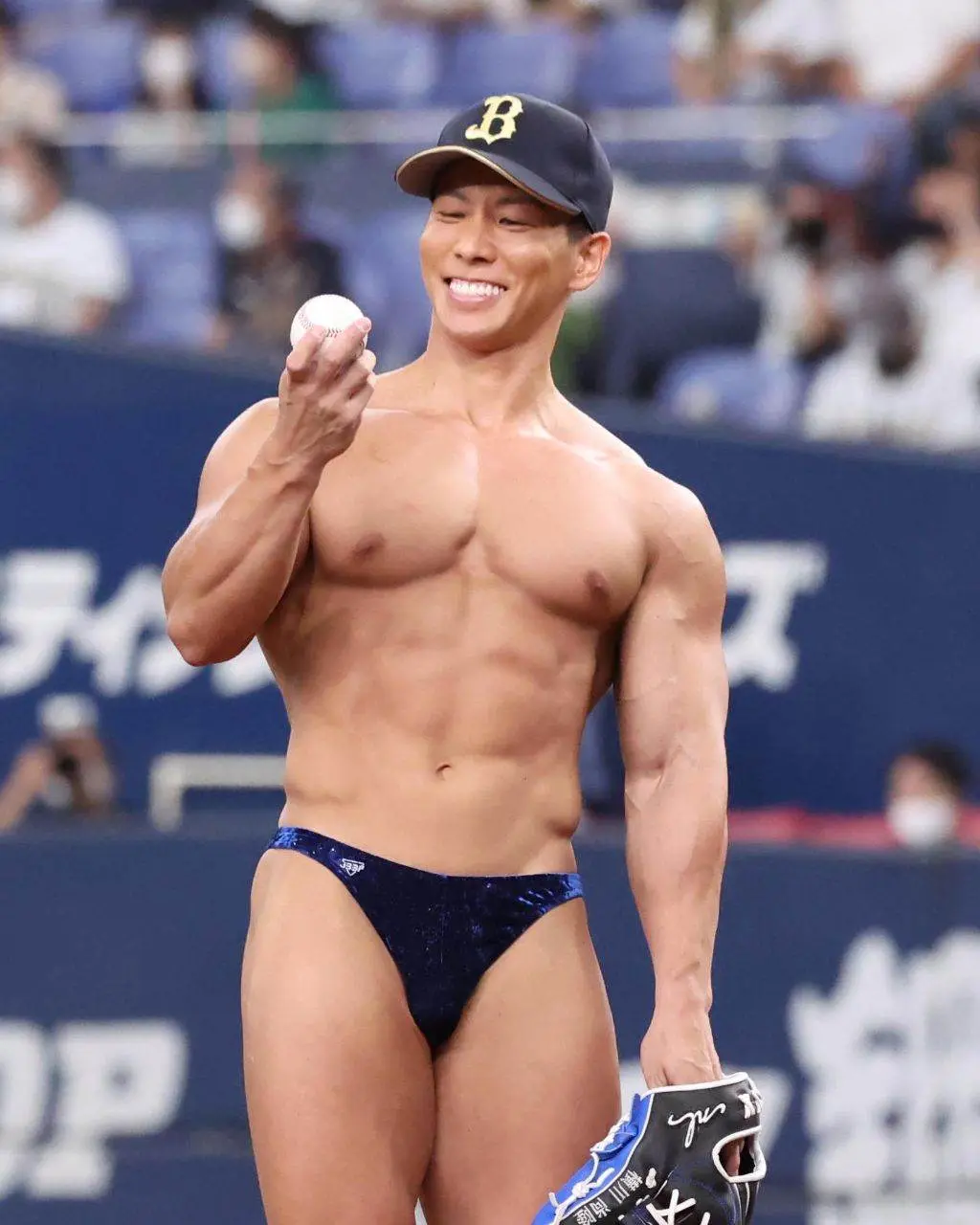 นักกีฬา Baseball โชว์