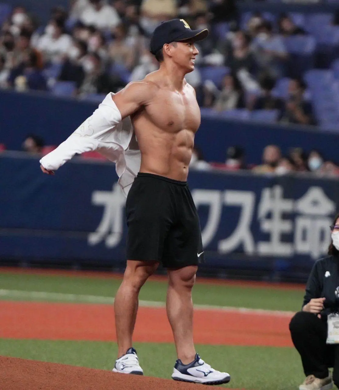 นักกีฬา Baseball โชว์