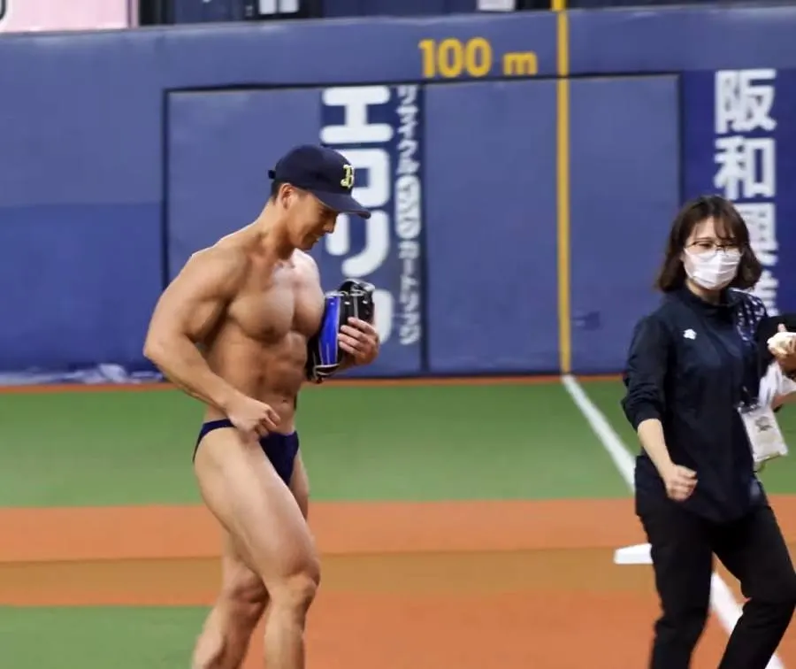 นักกีฬา Baseball โชว์