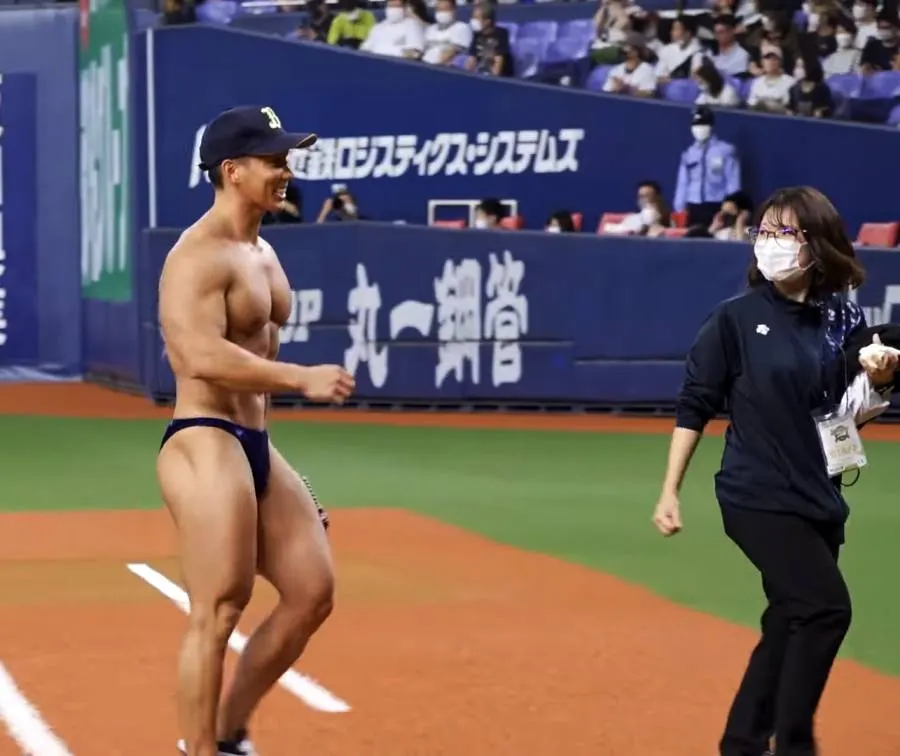 นักกีฬา Baseball โชว์