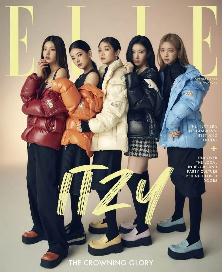 ITZY @ ELLE Singapore October 2022