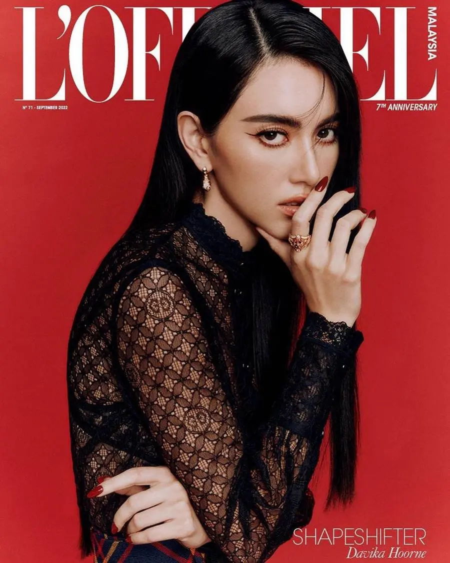 ใหม่ ดาวิกา @ L&rsquo;Officiel Malaysia September 2022