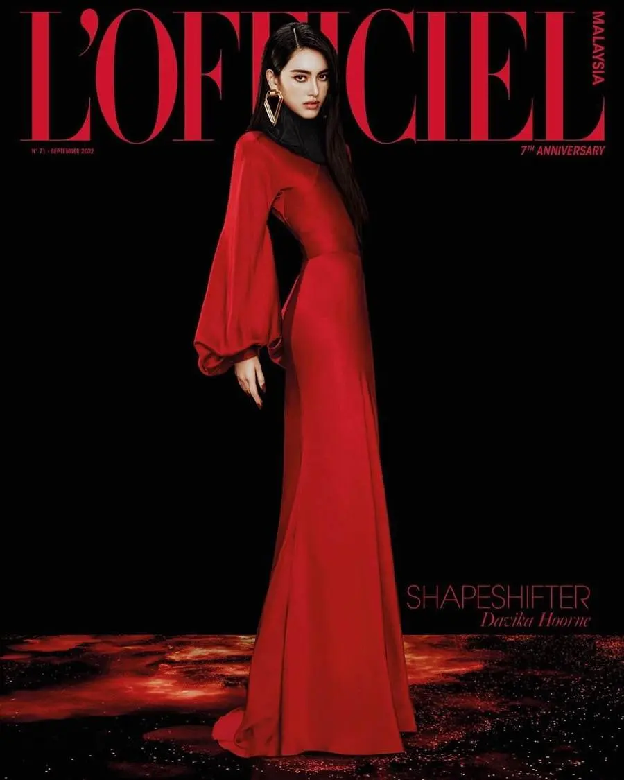 ใหม่ ดาวิกา @ L&rsquo;Officiel Malaysia September 2022