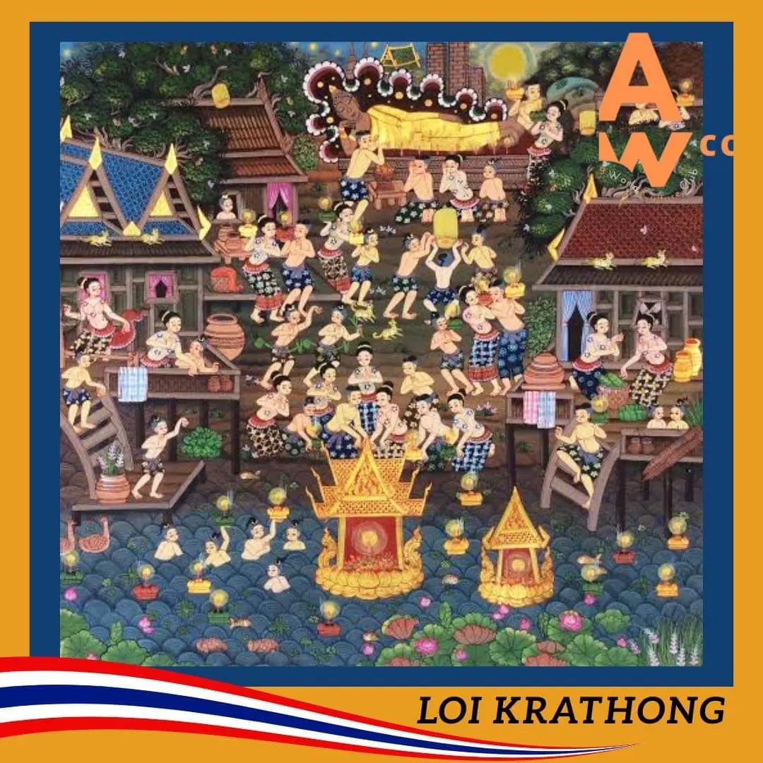 THAILAND 🇹🇭 | The History of Loy Krathong Festival!🧡