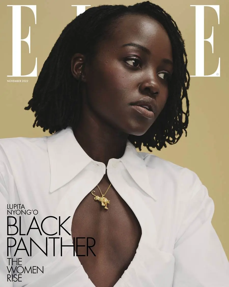 Lupita Nyong&rsquo;o, Letitia Wright & Danai Gurira @ ELLE UK November 2022