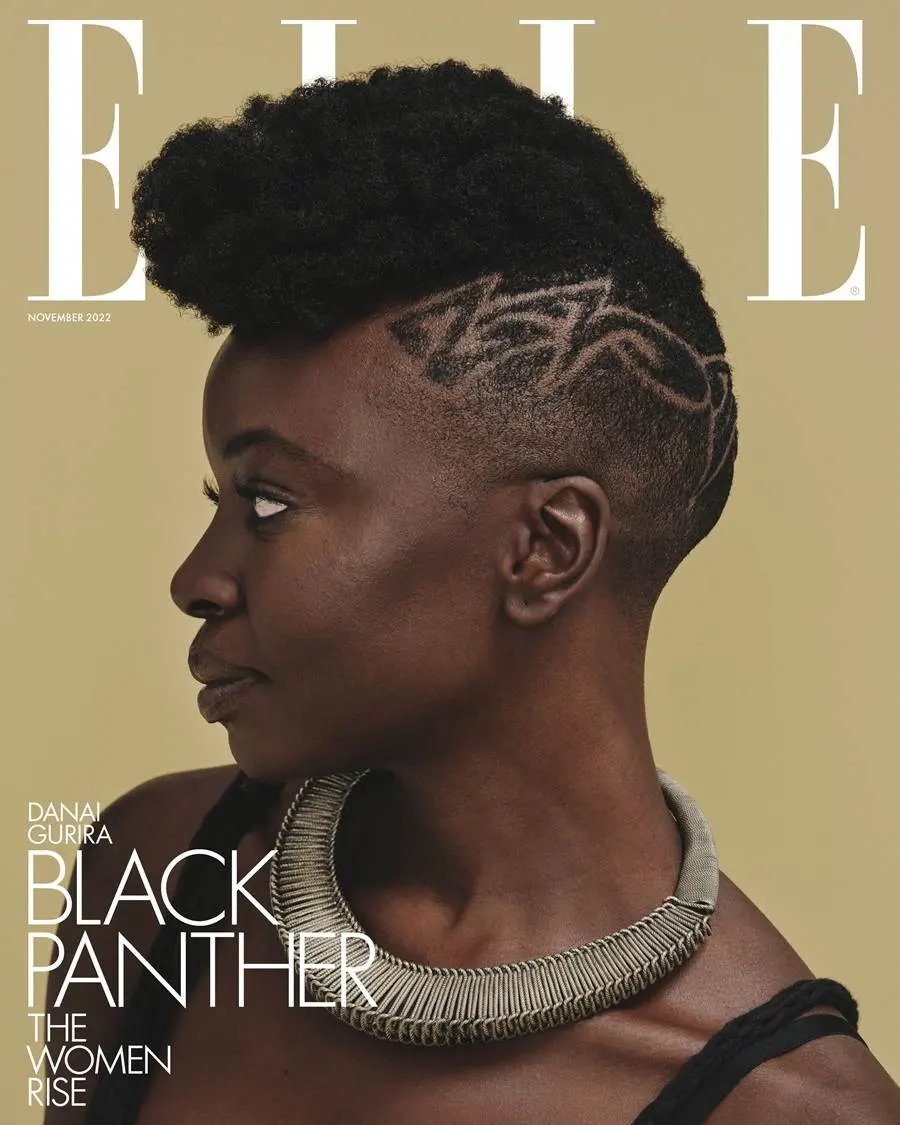 Lupita Nyong&rsquo;o, Letitia Wright & Danai Gurira @ ELLE UK November 2022