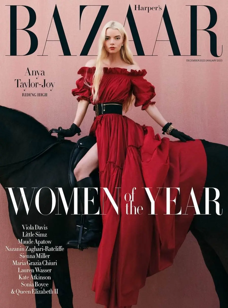 Anya Taylor Joy @ Harper's Bazaar UK December 2022